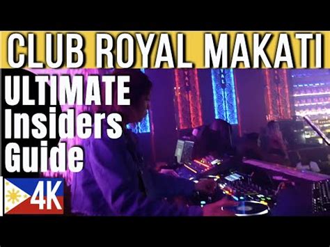 Your Ultimate insiders guide to Club Royal in Makati Philippines.